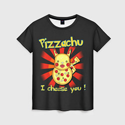 Женская футболка Пиццачу