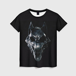Женская футболка Ведьмак Кошмар волка