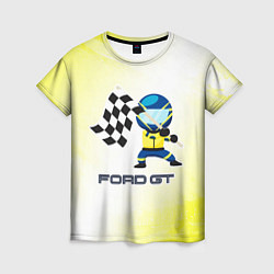 Женская футболка Ford - Racing