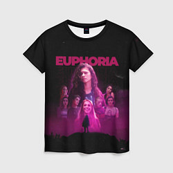 Женская футболка Euphoria team