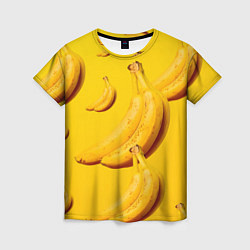 Футболка женская Банановый рай, цвет: 3D-принт