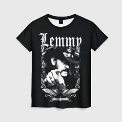 Футболка женская RIP Lemmy, цвет: 3D-принт