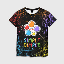 Женская футболка SIMPLE DIMPLE ИГРУШКА