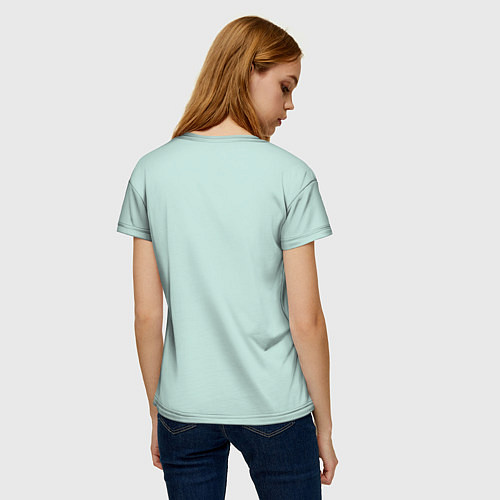 Женская футболка Мэтт Смитт / 3D-принт – фото 4