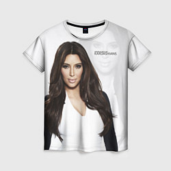 Женская футболка Ким Кардашьян