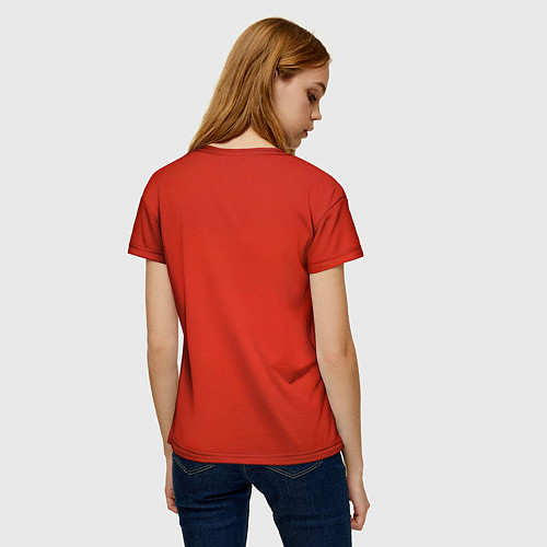 Женская футболка Стильный Ти-Фэст / 3D-принт – фото 4