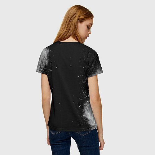 Женская футболка Панам Палмер КИБЕРПАНК 2077 / 3D-принт – фото 4