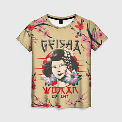 Женская футболка Гейша Geisha Z