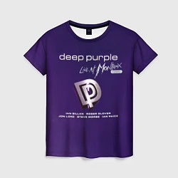 Футболка женская Deep Purple - Live at Montreux 1996, цвет: 3D-принт