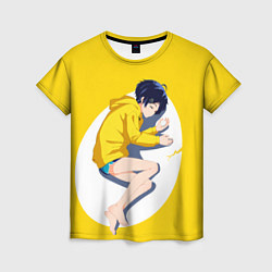 Женская футболка Yellow egg Oto Ai