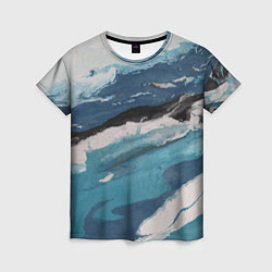 Женская футболка Волны океана