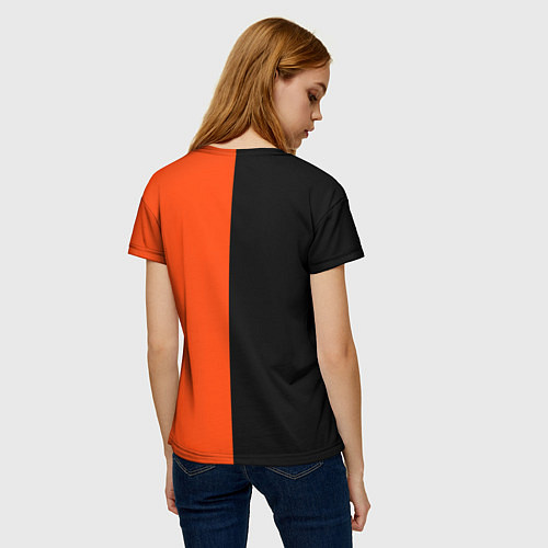 Женская футболка Ладошки скелета / 3D-принт – фото 4