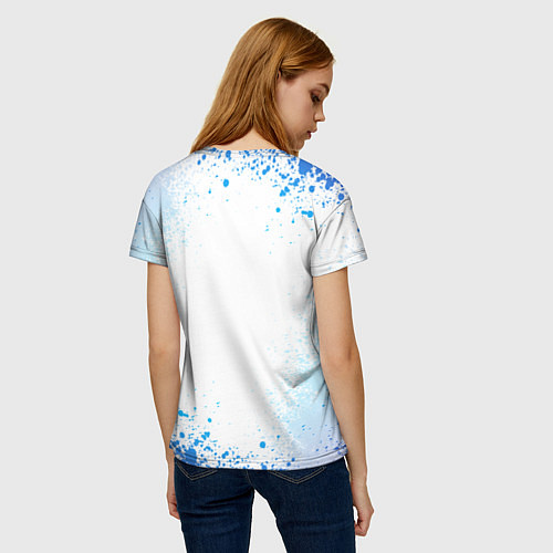Женская футболка Мона Геншин Импакт / 3D-принт – фото 4