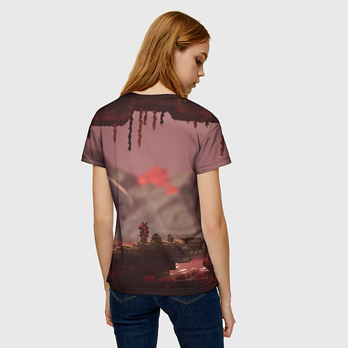 Женская футболка Terraria Тэррария / 3D-принт – фото 4