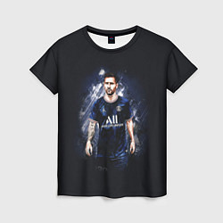 Женская футболка Lionel Messi Paris Saint-Germain