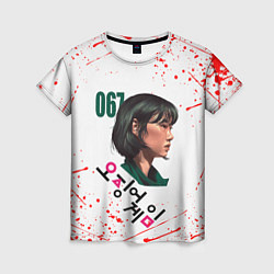 Женская футболка KANG SAE BYEOK SQUID GAME
