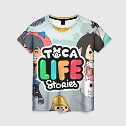 Футболка женская Toca Life: Stories, цвет: 3D-принт
