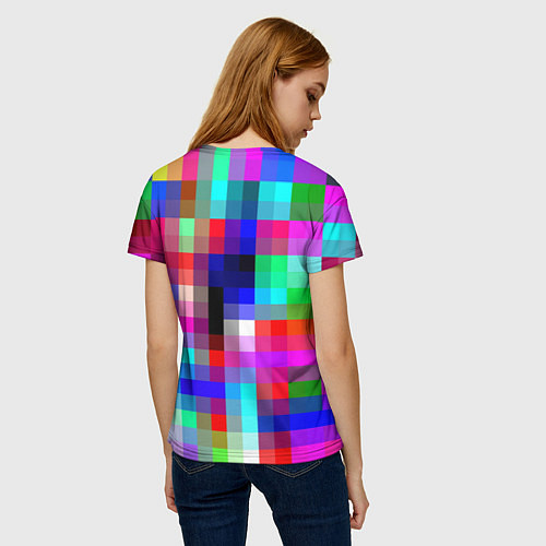 Женская футболка Toca Life: Pixels / 3D-принт – фото 4