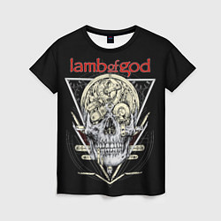 Женская футболка Lamb of God, Legion: XX