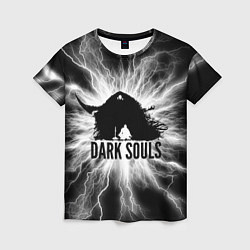 Женская футболка Dark souls remastered,