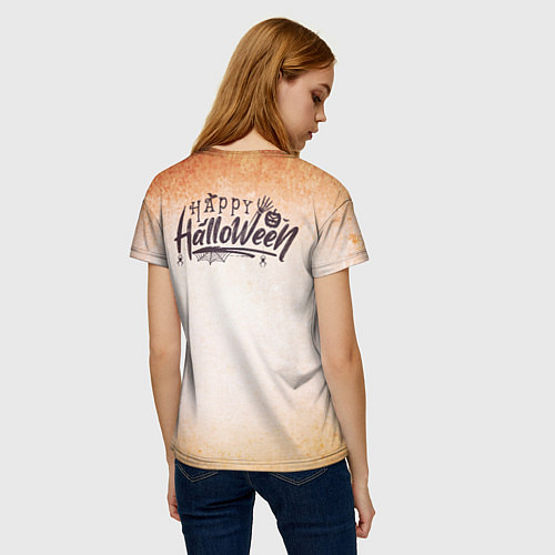 Женская футболка Страшный дом / 3D-принт – фото 4