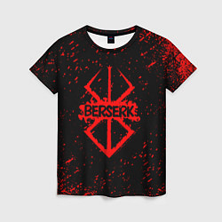Женская футболка BERSERK logo elements