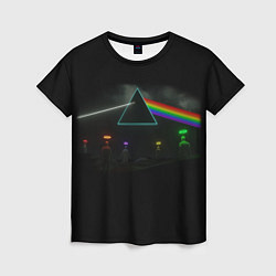 Женская футболка ПИНК ФЛОЙД PINK FLOYD LOGO