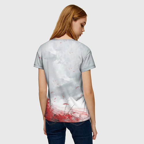 Женская футболка Naraka BP / 3D-принт – фото 4