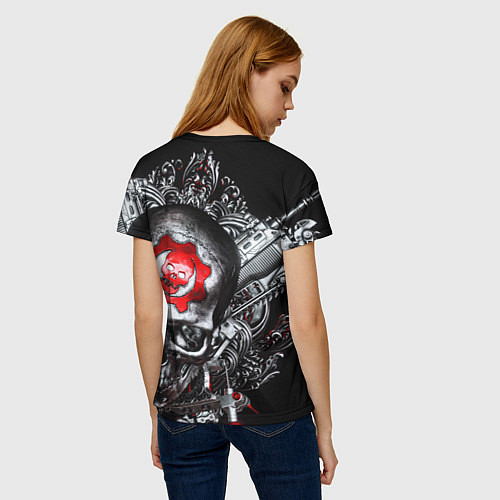 Женская футболка Gears of War Gears 5 / 3D-принт – фото 4