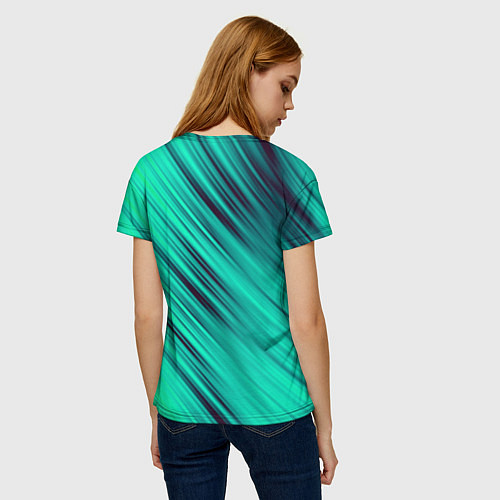 Женская футболка Нилетто Niletto лого / 3D-принт – фото 4