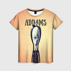 Женская футболка Уэнздэй Аддамс!