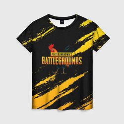 Женская футболка Playerunknowns Battlegrounds: Петух