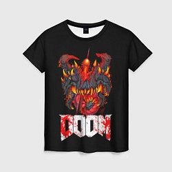 Женская футболка Какодемон Cacodemon Doom