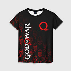Женская футболка GOD OF WAR HEROES ГЕРОИ