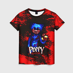 Женская футболка Poppy Playtime: Bloodrage