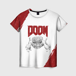 Женская футболка Владычица пауков Doom
