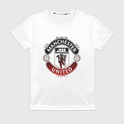 Футболка женская Манчестер Юнайтед - гордость и слава, цвет: 3D-принт