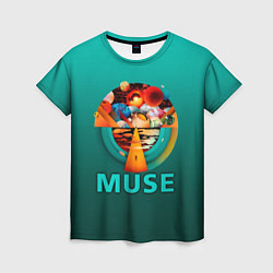 Женская футболка The Resistance - Muse