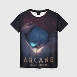 Женская футболка Arcane: League of Legends