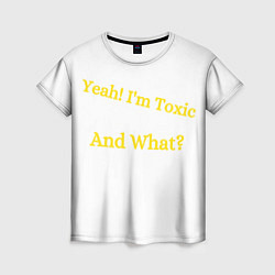 Женская футболка Toxic Squad