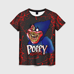 Женская футболка Poppy Playtime: Blood Rage