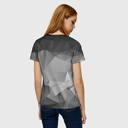 Женская футболка Chevrolet Geometry / 3D-принт – фото 4