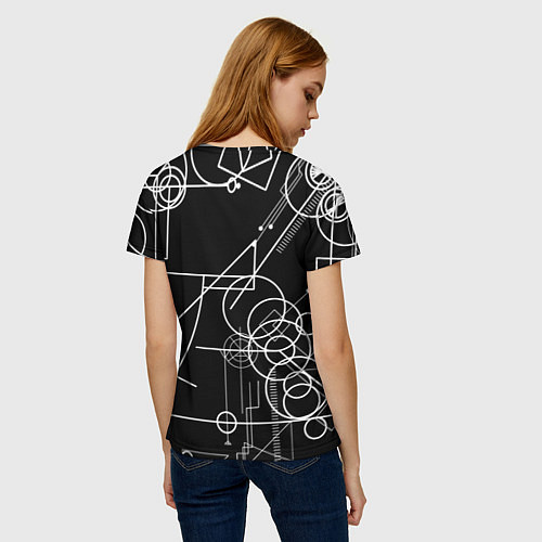 Женская футболка SteinsGate Врата Штейна / 3D-принт – фото 4