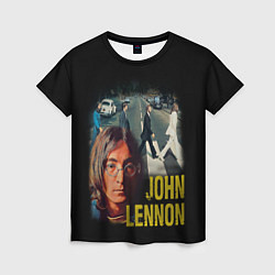 Женская футболка The Beatles John Lennon