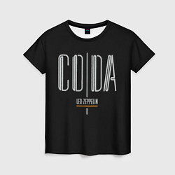 Женская футболка Coda - Led Zeppelin
