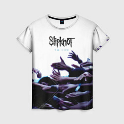 Женская футболка 9 0: Live - Slipknot
