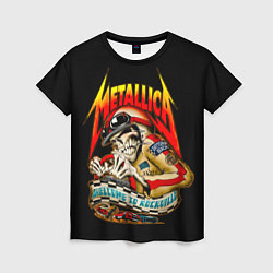 Женская футболка Metallica WELCOME TO ROCKVILLE