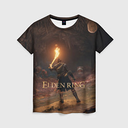 Женская футболка Elden Ring - подземелье