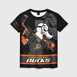 Женская футболка Анахайм Дакс, Anaheim Ducks