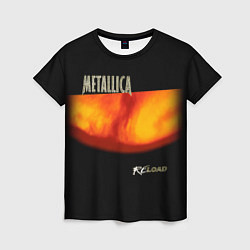 Футболка женская Metallica ReLoad, цвет: 3D-принт